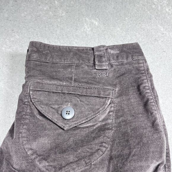 REI Pants Women 8 Brown Corduroy Stretch Boot Cut Lightweight Outdoors Pockets - Picture 13 of 16